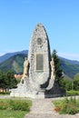 War memorial of World Wars Royalty Free Stock Photo