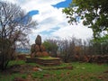 STONE MONUMENT ERRECTED AS MEMORIAL FOR RETIEF AND PRETORIUS INSIDE PRELLER FARM CEMETERY