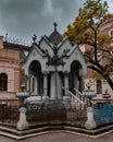 Stone monumental building in Timisoara Romania