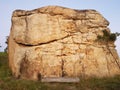 Stone at MOR HIN KHAOW CHAIYAPHUM in the morning. It`s Stoneheng