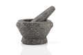 Stone mortars and pestles as cooking tools. Royalty Free Stock Photo