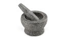 Stone mortars and pestles as cooking tools. Royalty Free Stock Photo