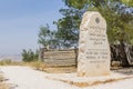 Stone Mount Nebo Siyagha Memorial of Moses, Christian holy place