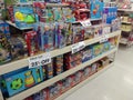 Big Lots 2017 retail discount store interior discount toy display