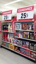 Big Lots 2017 retail discount store interior holiday clearance