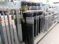 Big Lots 2018 retail discount store interior fancy curtain rods