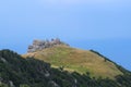 Stone natural sphinxes on the Southern Demerdzhi Mountain in Crimea