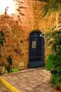 Stone old city Jaffa in Tel Aviv at night, Israel Royalty Free Stock Photo