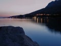 Stone, Omis, Duce and Dugi Rat at night