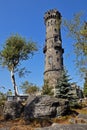 Stone outlook tower, Decinsky Sneznik