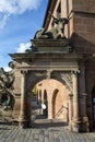 Stone Ox on Fleischbrucke in Nuremberg