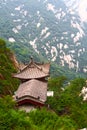 Stone pagoda on the mountain Huashan, China