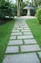 Stone path Royalty Free Stock Photo