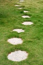 Stone path Royalty Free Stock Photo