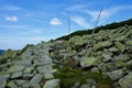 Stone path in Krkonose