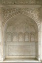 Stone pattern on a wall in Red Fort, Agra Royalty Free Stock Photo