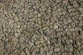 Stone pavement forming a singular background in Marvao