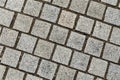 Gray cobbles textured background Royalty Free Stock Photo