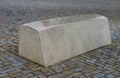 Stone paving medieval, granite, gneiss, small rectangular shape brushed old stones cobblestone paving, path, sidewalk gray brown c