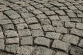 Stone paving roadway