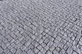Stone paving stones in the New Holland Park Royalty Free Stock Photo