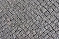 Stone paving stones in the New Holland Park Royalty Free Stock Photo