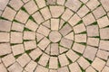 Stone paving texture. Abstract pavement background. Royalty Free Stock Photo