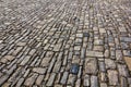 Stone paving texture. Royalty Free Stock Photo