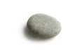 Stone Pebble, Gray, Close Up isolated