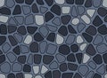 Stone pebble texture mosaic vector background wallpaper