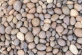 Stone pebbles texture background for interior exterior decoration and industrial construction concept design Royalty Free Stock Photo