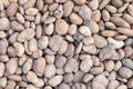 Stone pebbles texture background for interior exterior decoration and industrial construction concept design Royalty Free Stock Photo