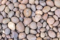 Stone pebbles texture background for interior exterior decoration and industrial construction concept design Royalty Free Stock Photo