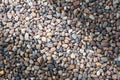 Stone pebbles texture or stone pebbles background. stone pebbles for interior exterior decoration design. Royalty Free Stock Photo