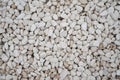 Stone pebbles - white and gray gravel texture background for decoration