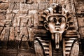 Stone pharaoh tutankhamen mask