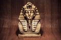 Stone pharaoh tutankhamen mask Royalty Free Stock Photo