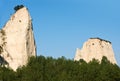 Stone phenomenon in Melnik, Bulgaria Royalty Free Stock Photo