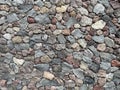 Stone pile wall background. natural background concept of stones Royalty Free Stock Photo