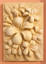 Stone Plumeria craft art design