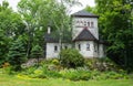 Stone Prayer House and Garden Royalty Free Stock Photo