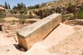 Record breaking stone block in Baalbek, Lebanon Royalty Free Stock Photo