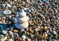 Stone Pyramid, Pebbles Balance Pile