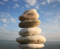 Stone Pyramid,Seaside