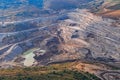 Stone quarry aerial