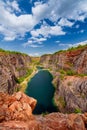 Stone quarry called Big America (Velka Amerika) near Prague, Czech Republic Royalty Free Stock Photo