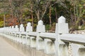 Stone Railing Royalty Free Stock Photo