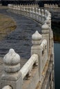 Stone railing