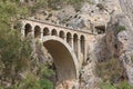 Stone railway bridge