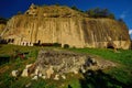 The Stone Ravens (Corbii de piatra ) monastery from Corbi, Arges county, Romania. Royalty Free Stock Photo